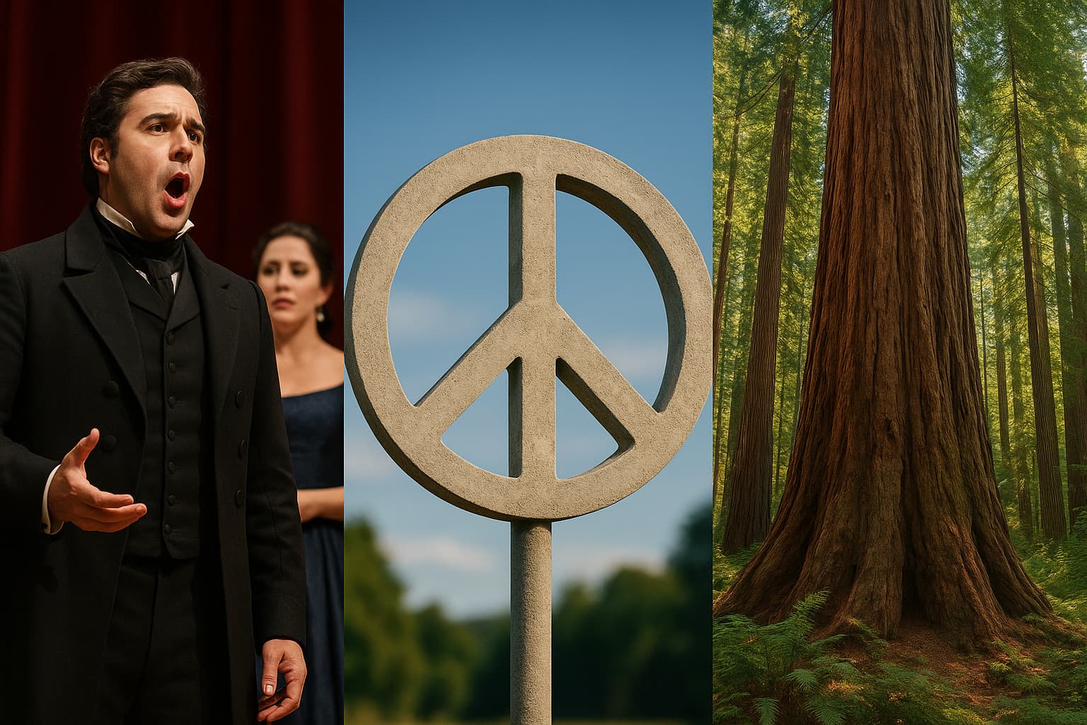 March 11 Through History: Opera, Peace, and Redwoods