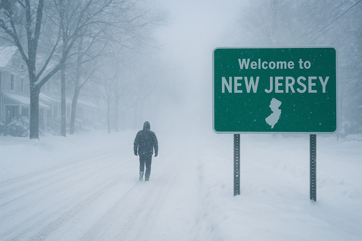 Record-Breaking Blizzard Bears Down on New Jersey