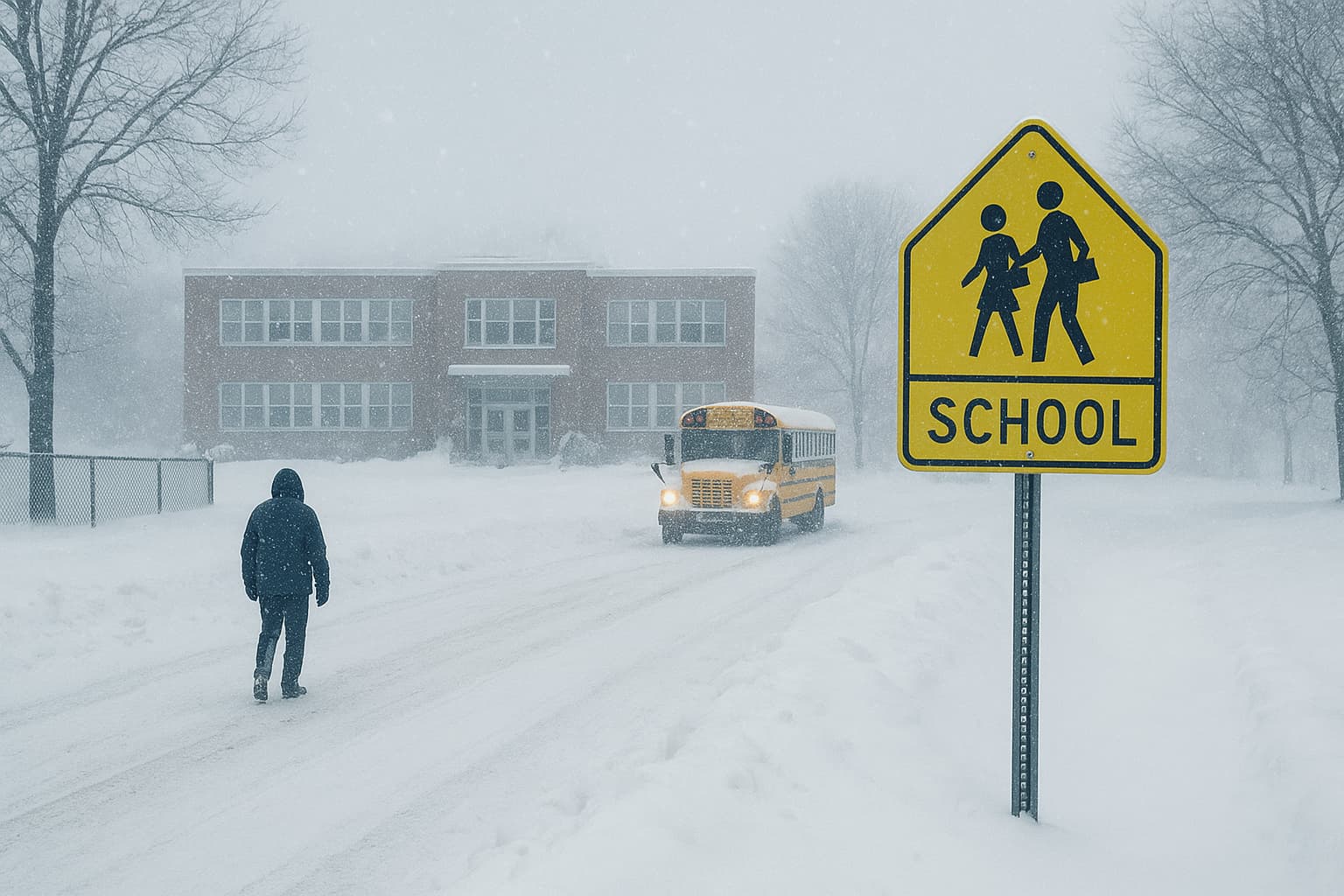 Winter Storm Forces School Closures Across Atlantic County as Blizzard Batters Our Community