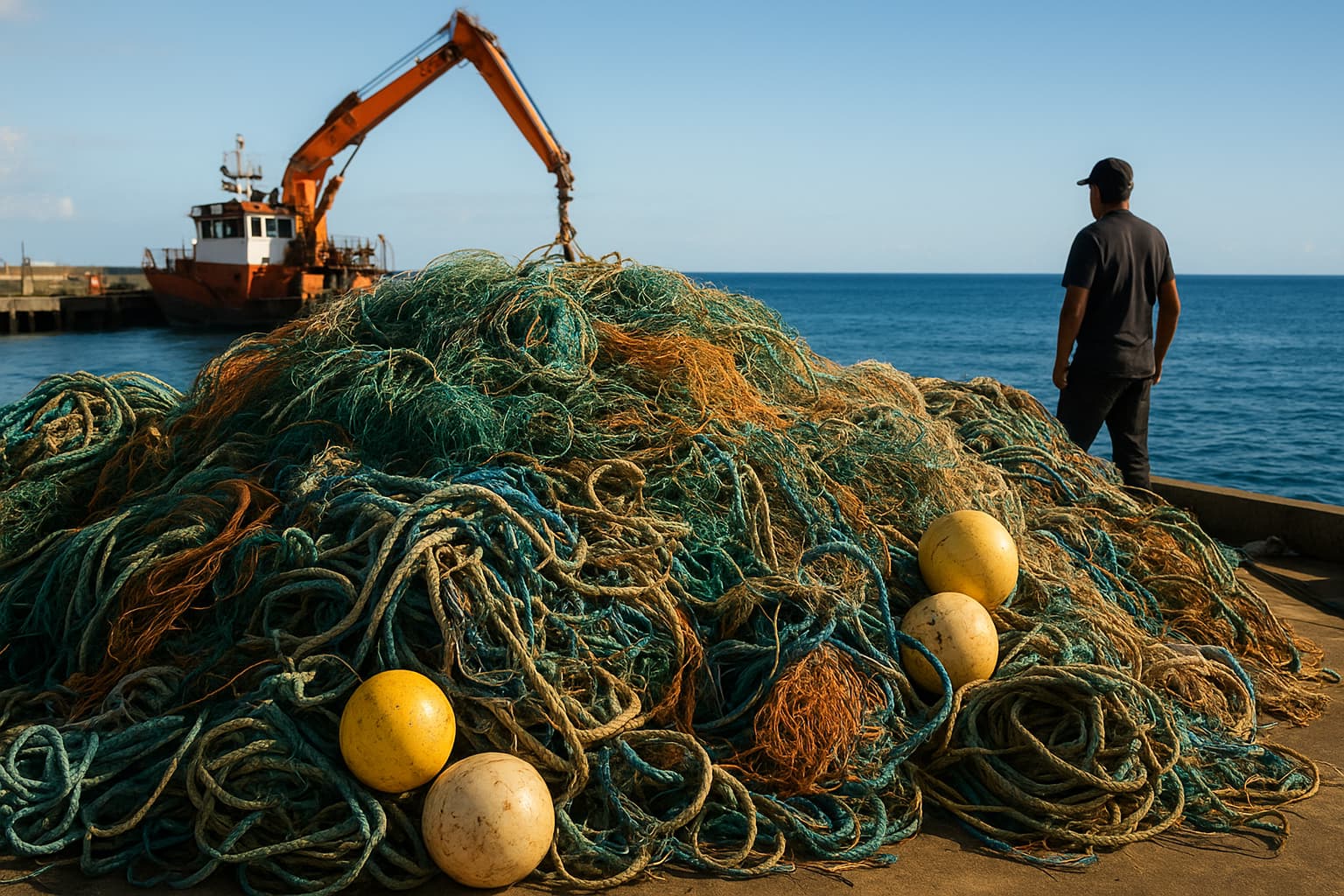 Hawaiian University Removes 84 Tons of Ghost Gear from Pacific