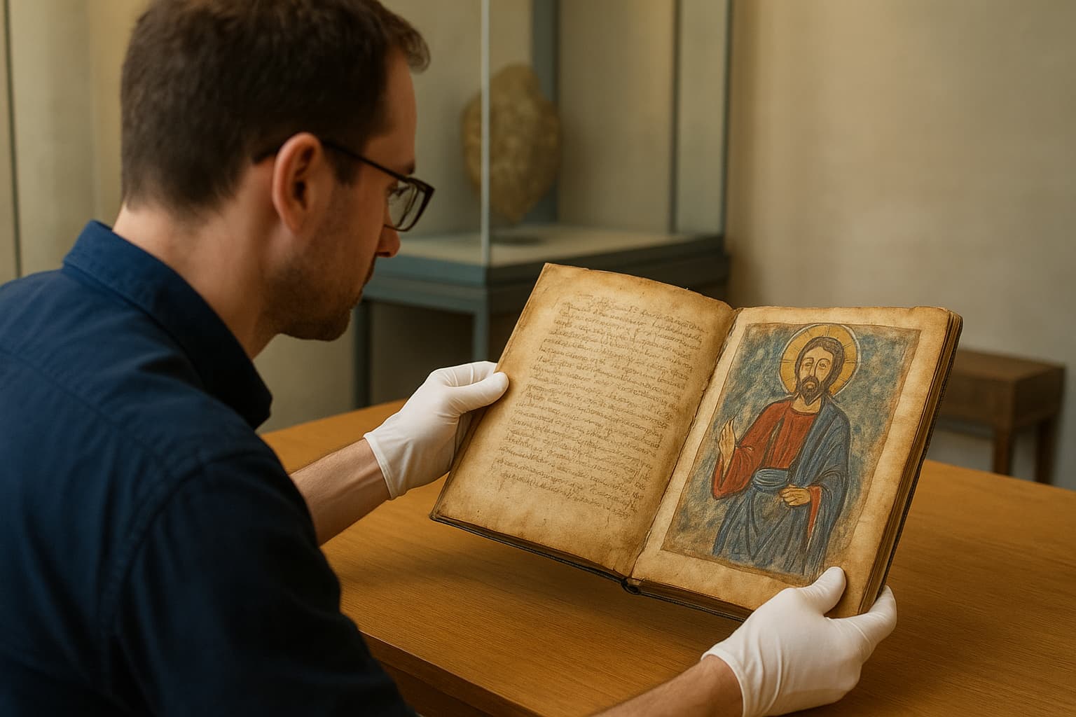 Hidden Archimedes Text Discovered Beneath Medieval Illustration