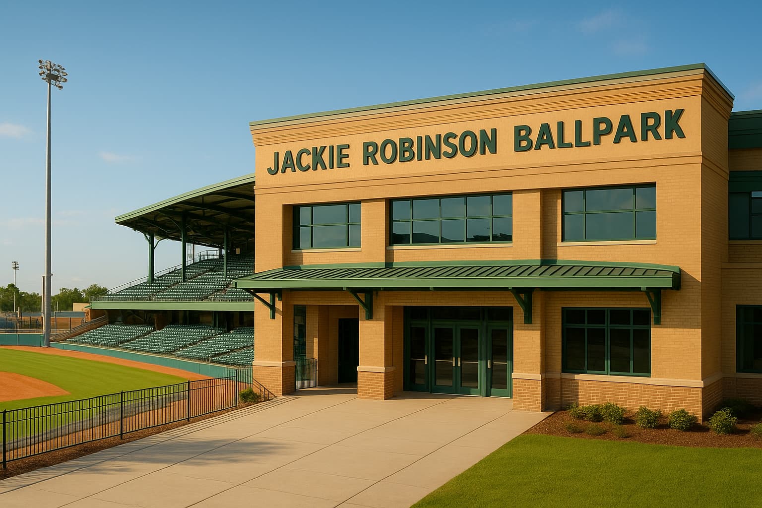 Historic Jackie Robinson Ballpark Completes $30 Million Transformation