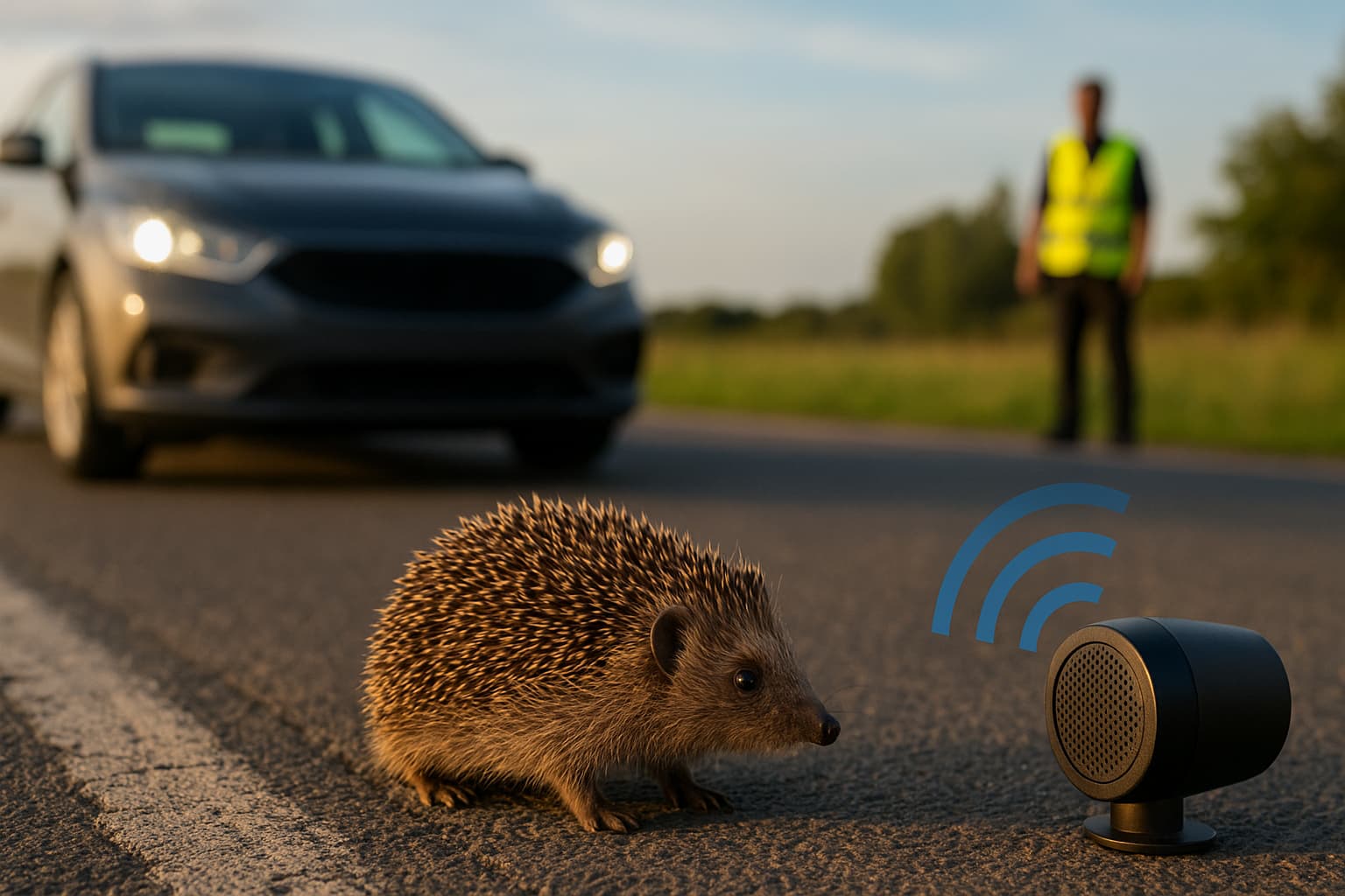 Ultrasonic Car Devices May Save Hedgehogs From Roadkill