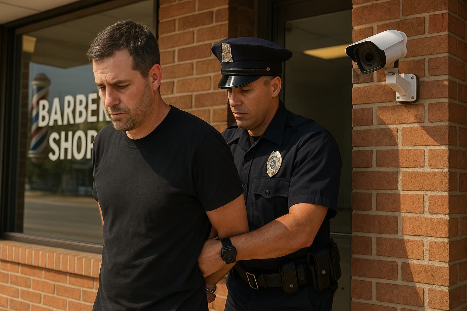 Local Barber Arrested After Hidden Camera Found in Shop Restroom