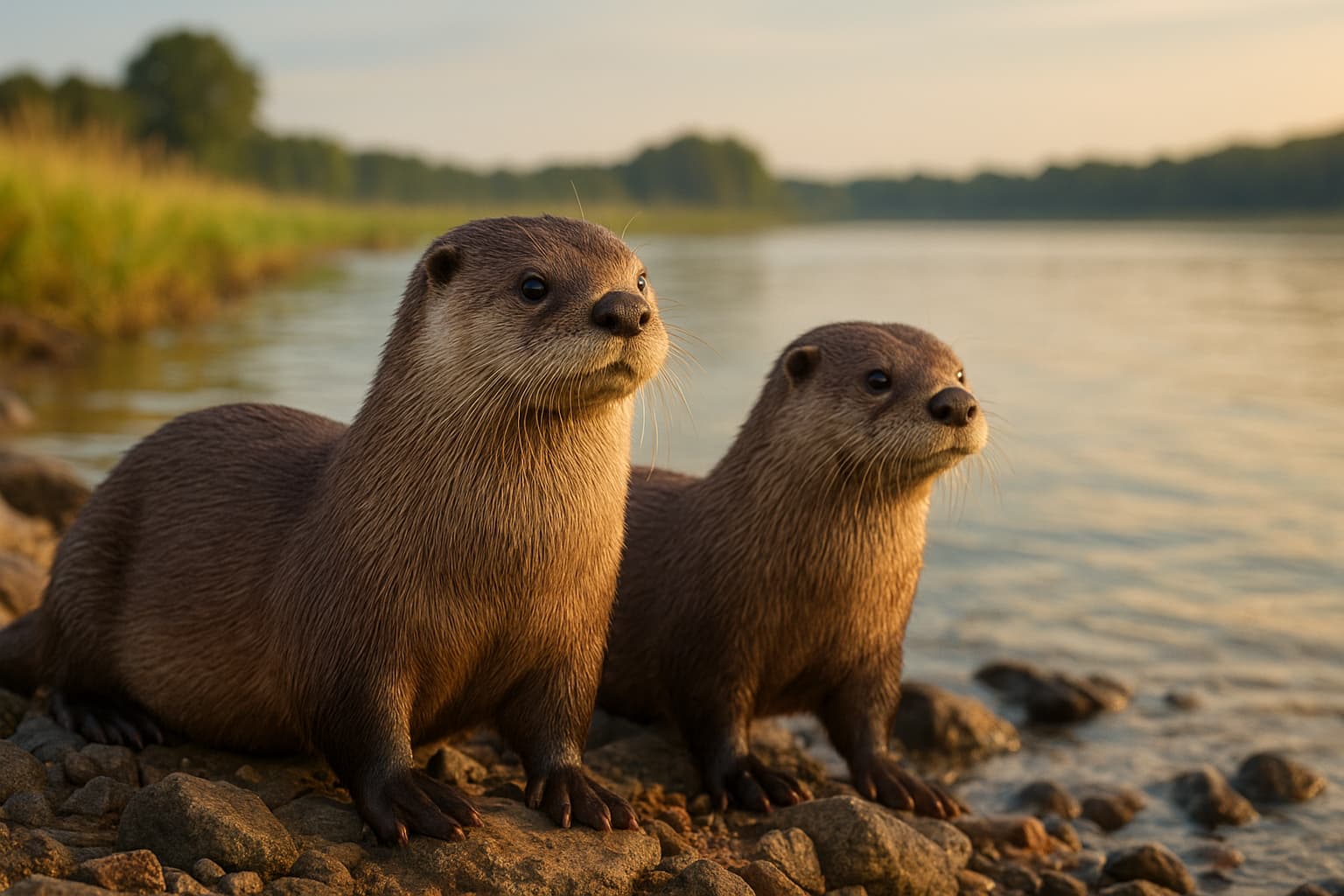 River Otters Reclaim Great Lakes After Four Decades
