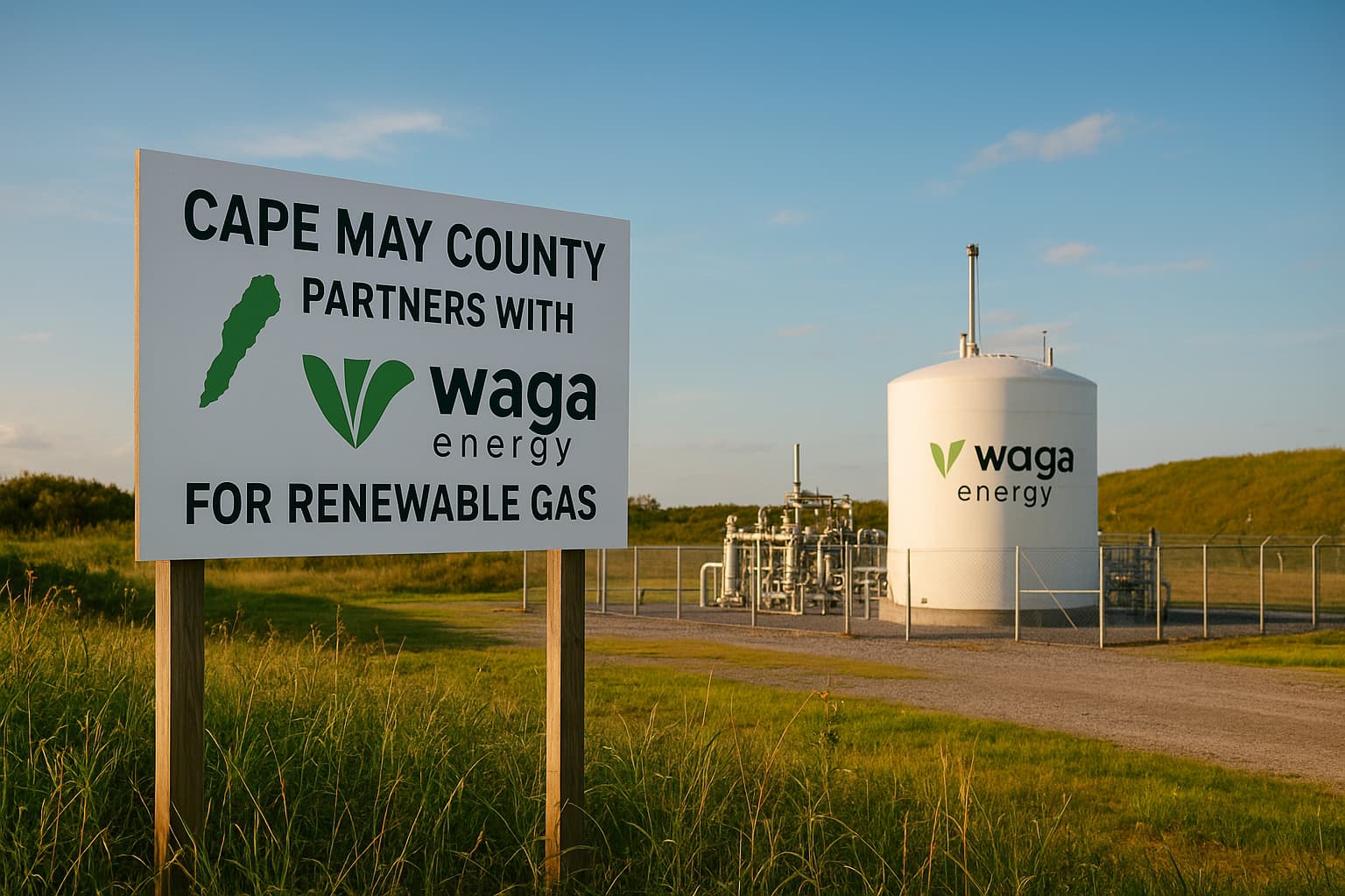 Cape May County Partners with Waga Energy for Renewable Gas
