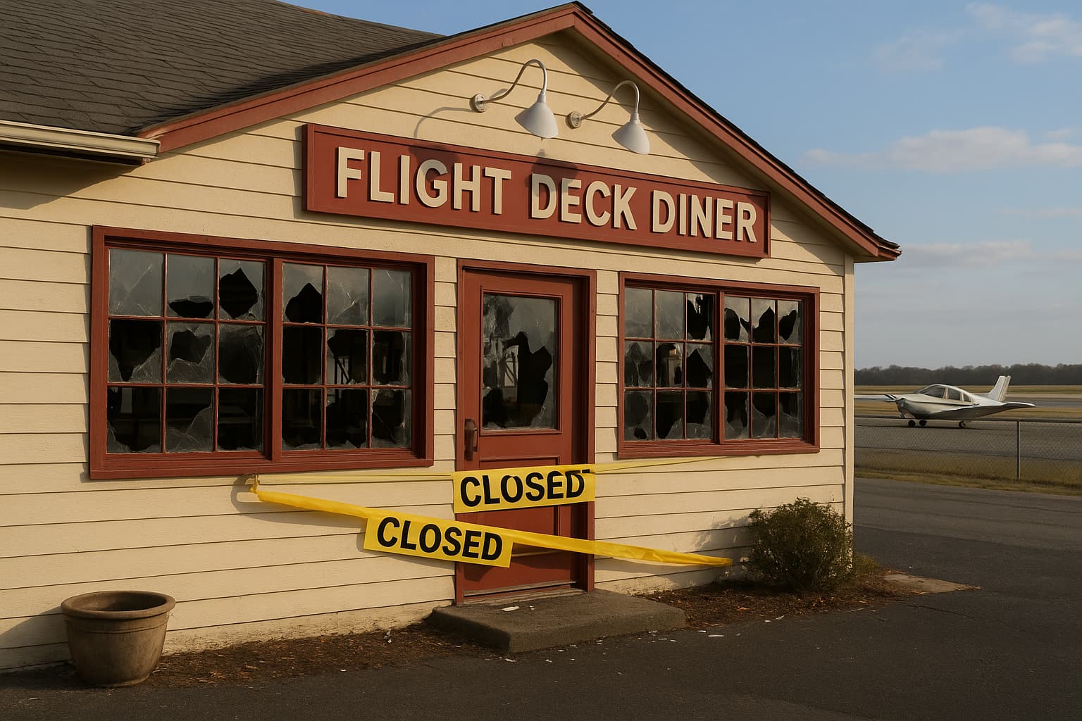 Flight Deck Diner at Cape May Airport Closes Permanently