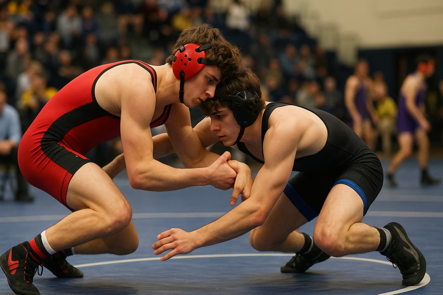 State Wrestling Quarterfinals Deliver Thrilling Matchups