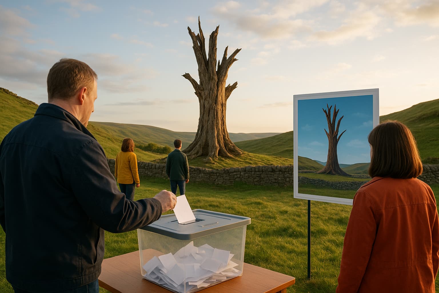 Public to Shape Legacy of Beloved Felled Tree