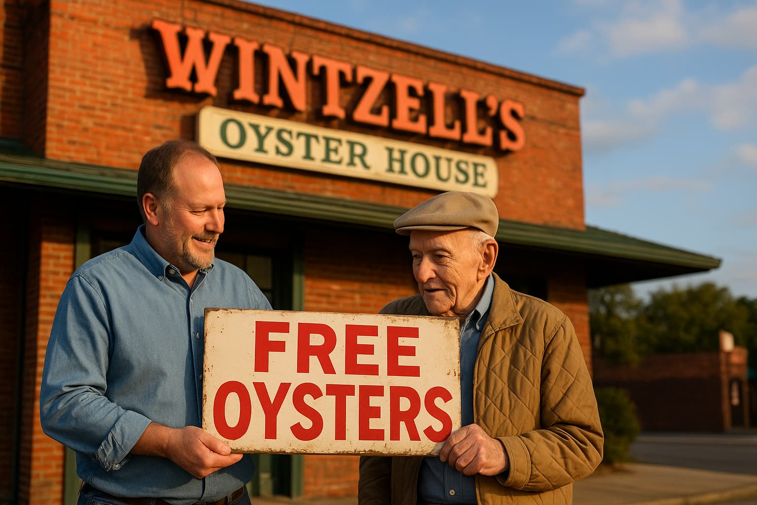 Mobile Father and Son Honor 54-Year-Old Oyster Promise