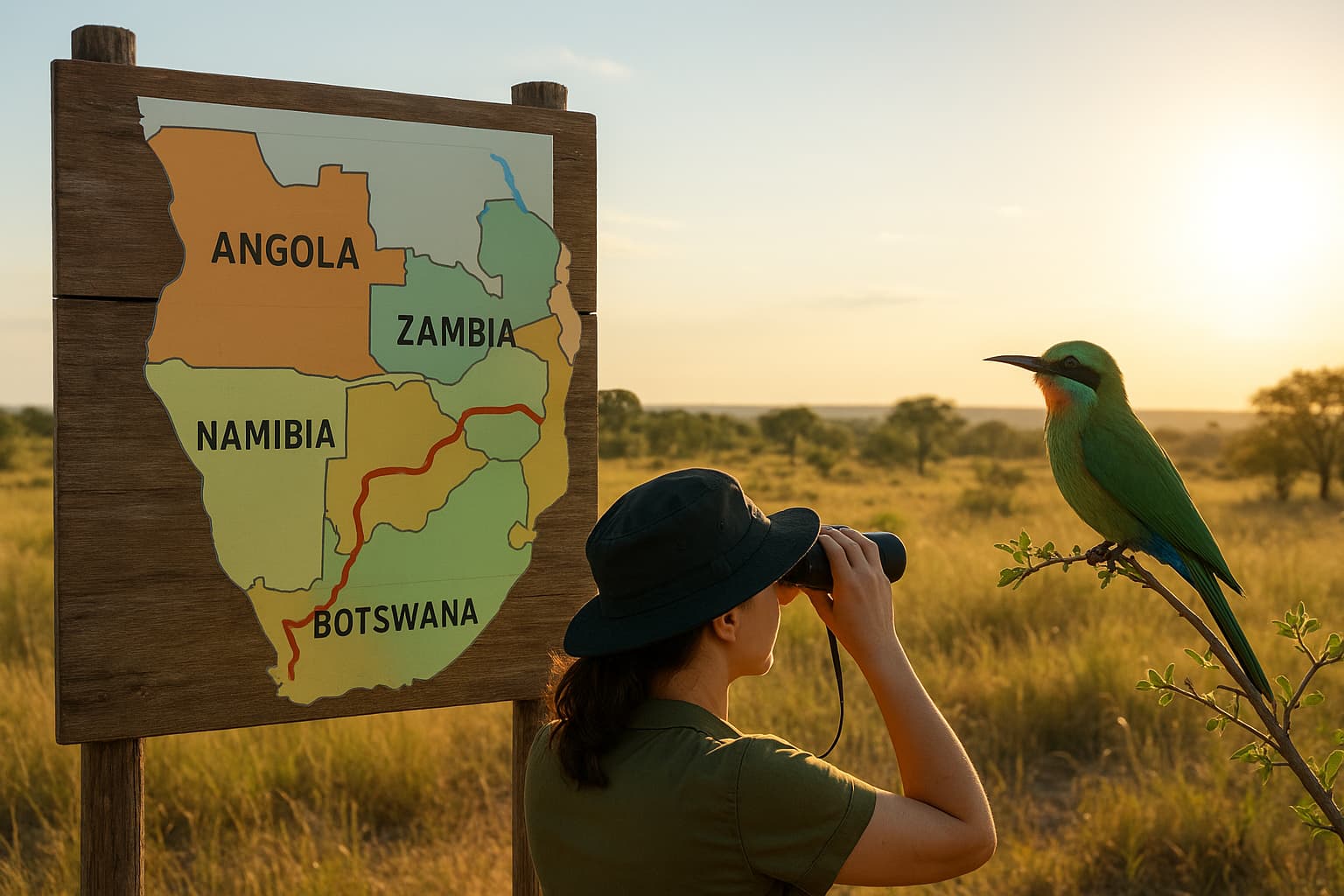 New Transboundary Birding Route Spans Five African Nations