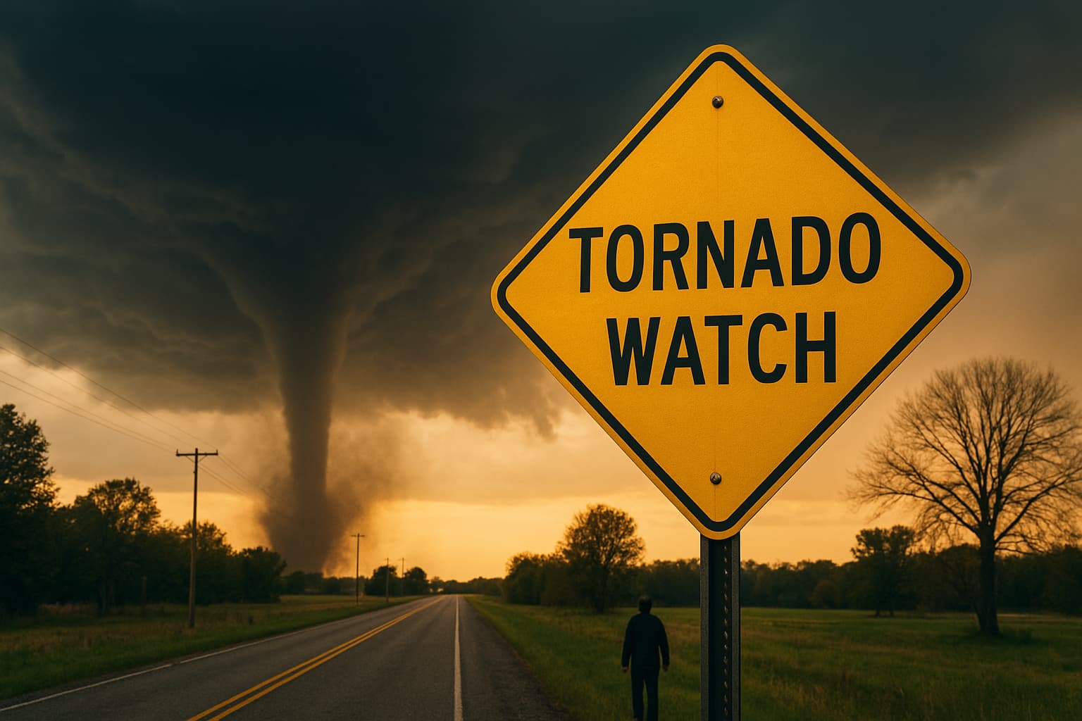 Tornado Watch Active Across Atlantic County Until 7 PM