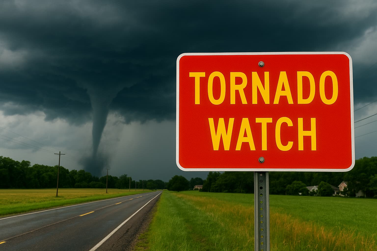 Tornado Watch Issued for Most of New Jersey