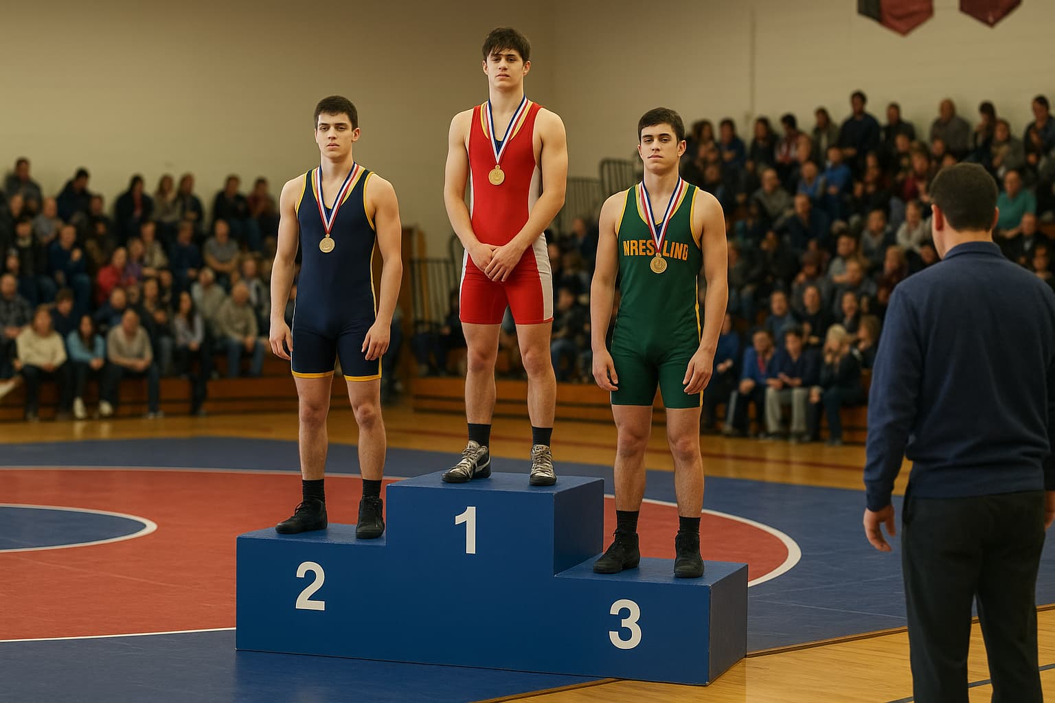 High School Wrestling Championships Crown Place Winners