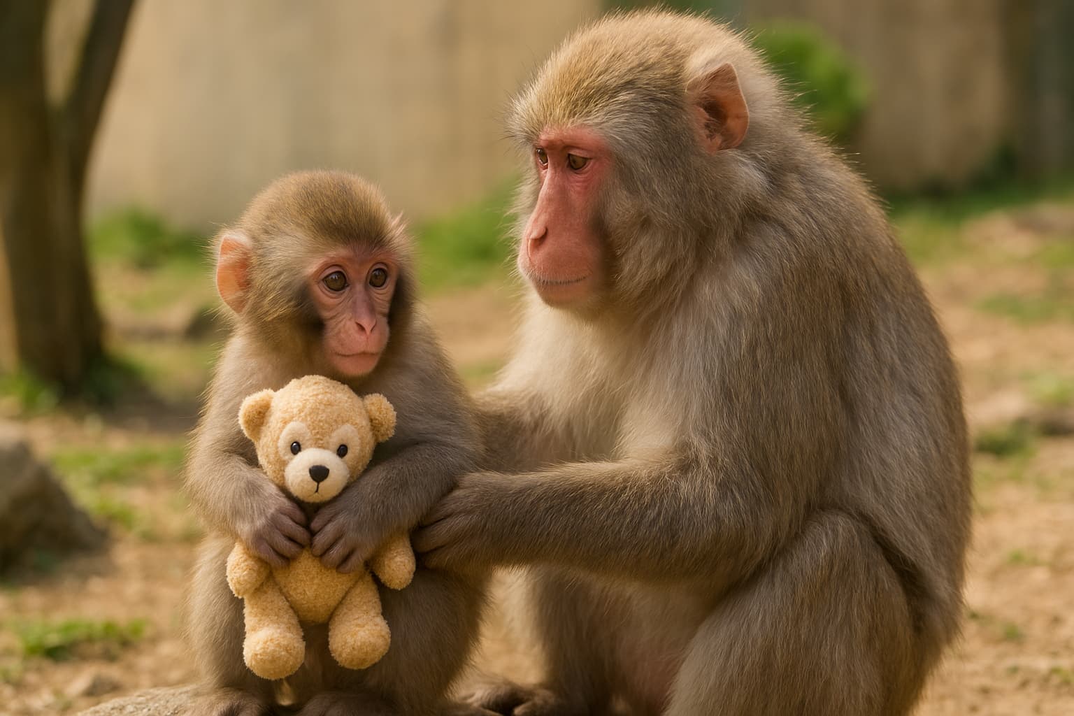 Viral Japanese Zoo Monkey Finds Companionship After Rejection