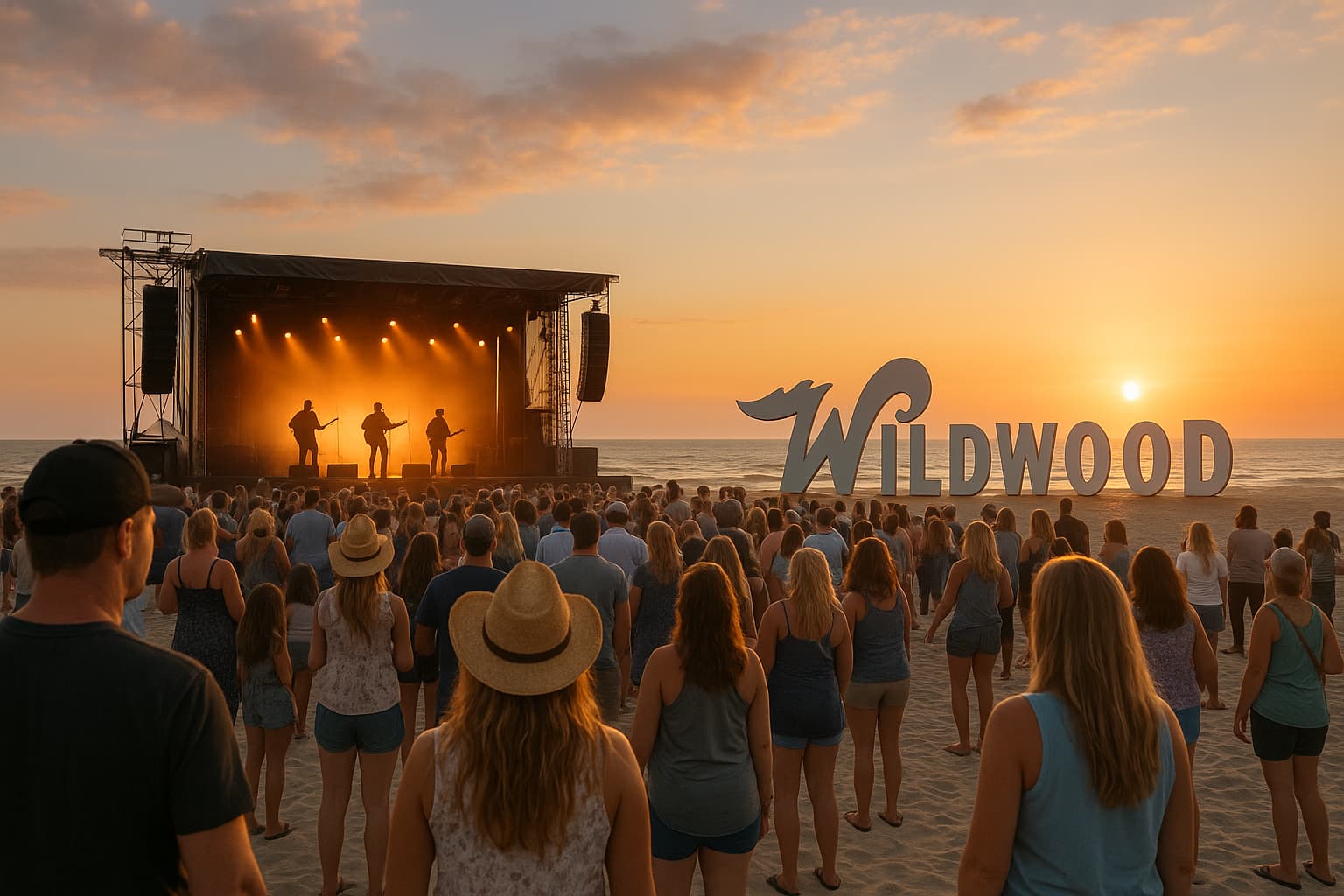 Country Music Stars Coming to Wildwood Beach This June