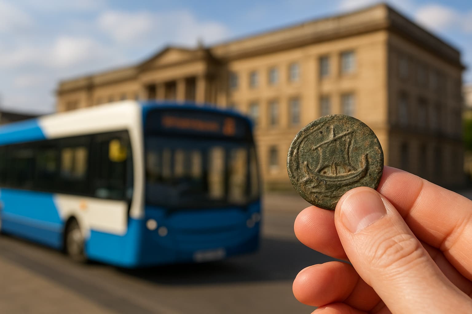 Ancient Phoenician Coin Discovered in Leeds Bus Fare Collection