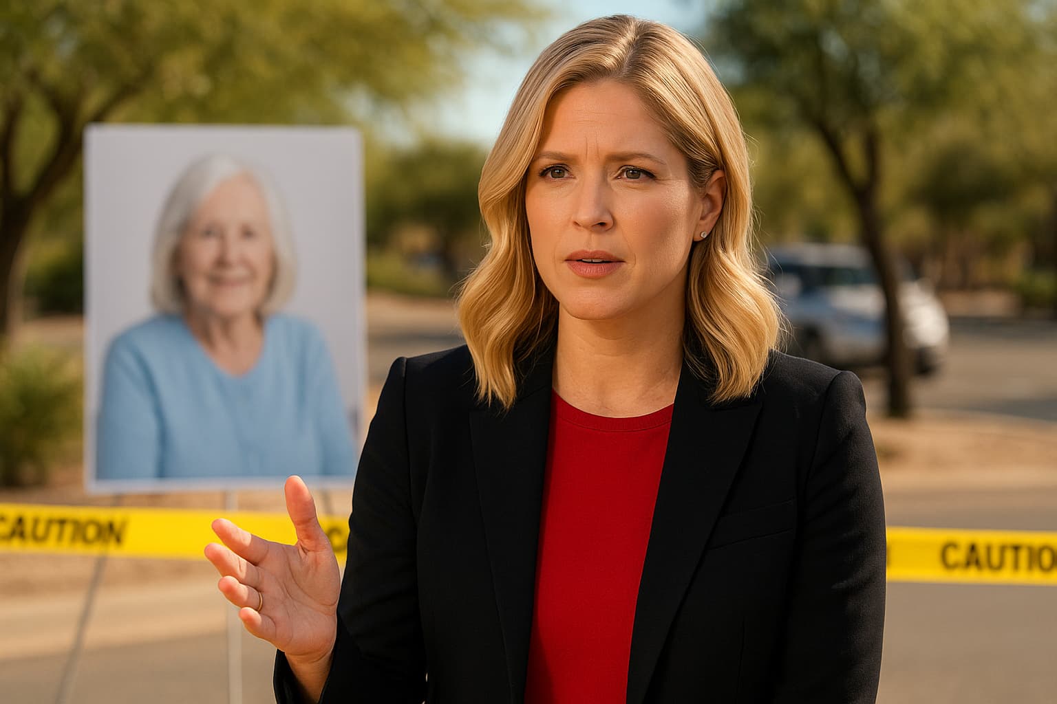 Television Host Addresses Safety Amid Ongoing Missing Person Case