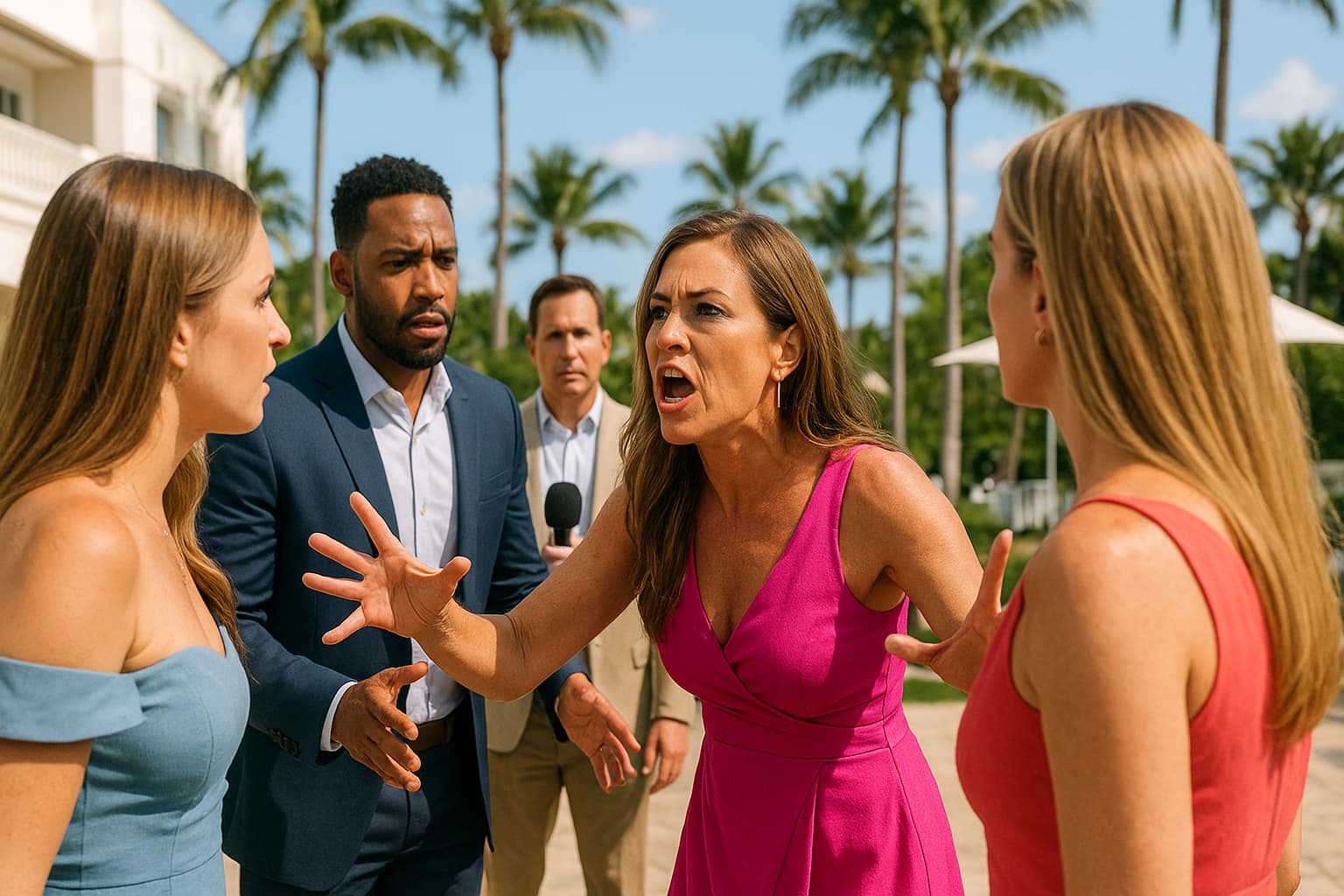Reality TV Drama Erupts During Palm Beach Reunion