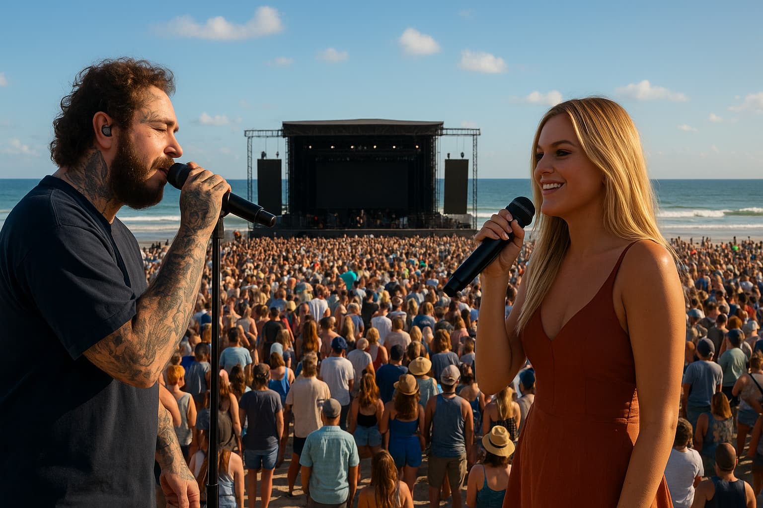 Post Malone, Kelsea Ballerini Headline Wildwood Music Fest