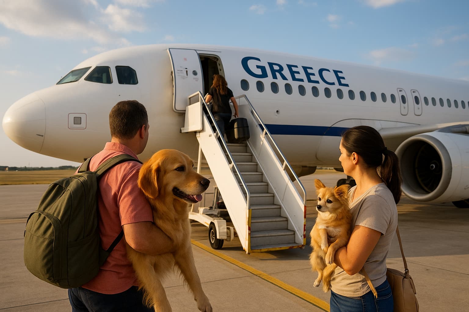 Greece Charters Special Flight for Pet Owners Fleeing Gulf Region
