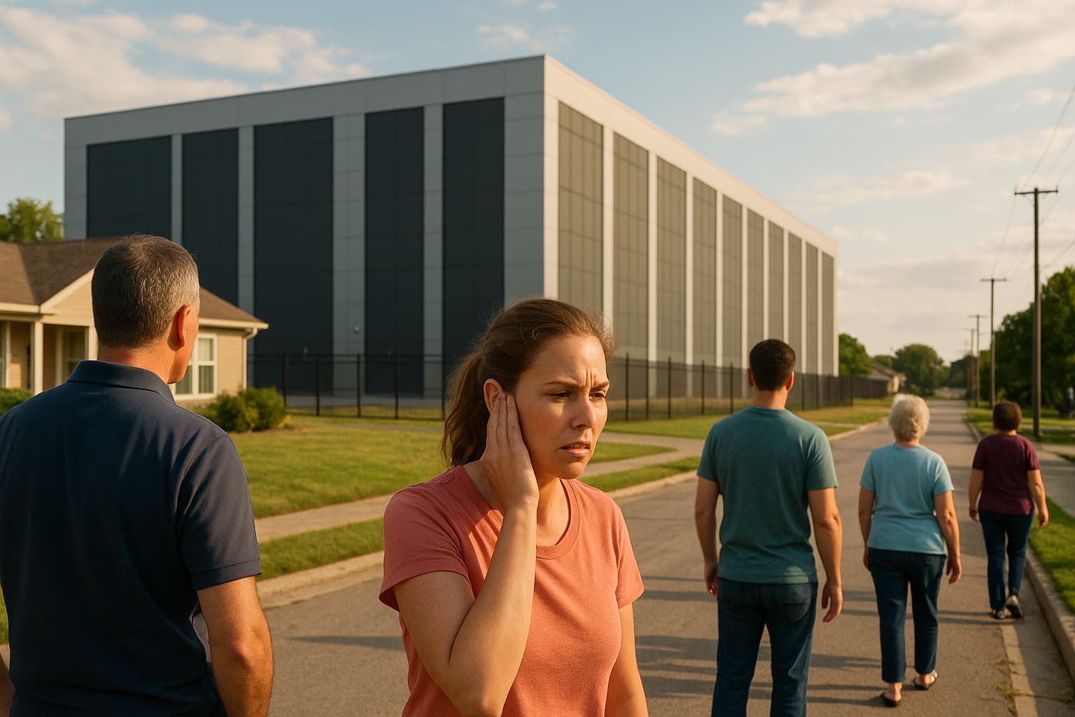 Mystery Hum Plagues Town as Data Center Expands