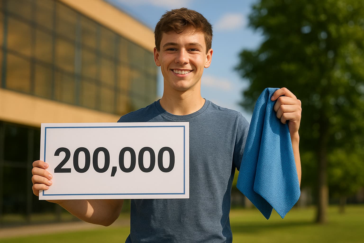 Teenage Entrepreneur Wins $200,000 for Innovative Cooling Towel