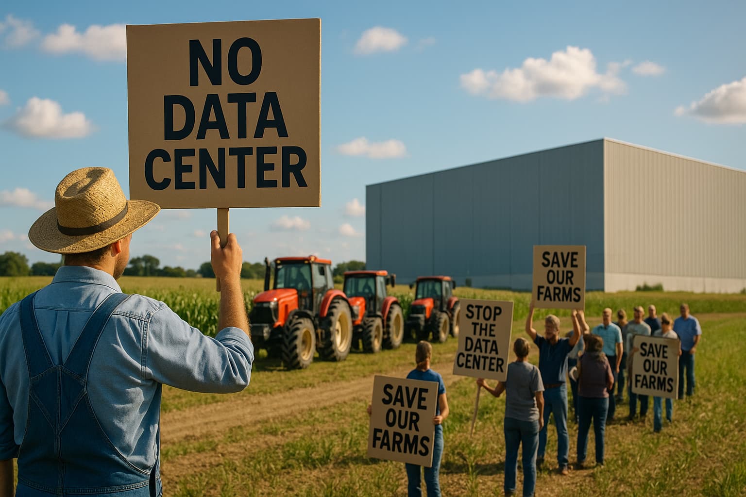 Farming Community Pushes Back Against Massive Data Center
