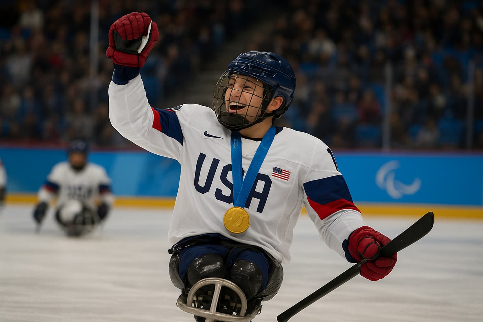 North Carolina Athlete Wins Paralympic Gold in Sled Hockey