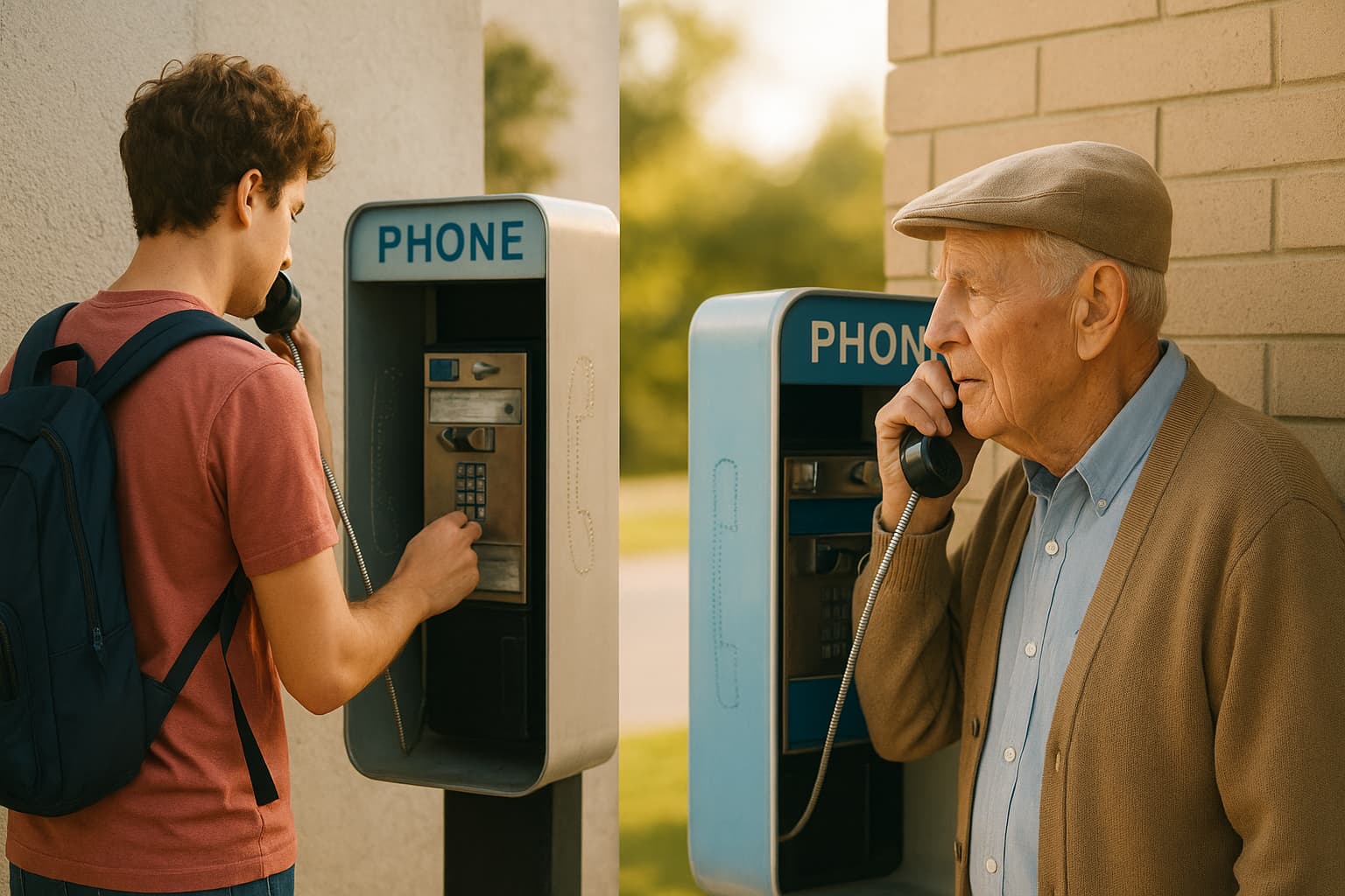 Payphones Bridge Generational Divide in Loneliness Experiment