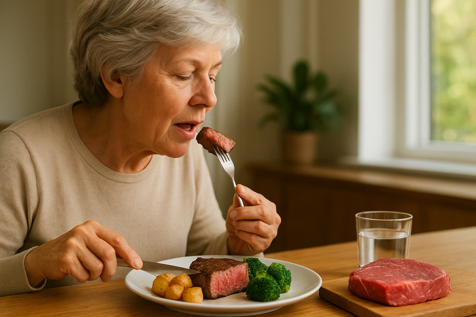 Higher Meat Consumption Linked to Lower Dementia Risk in Genetic Subgroup