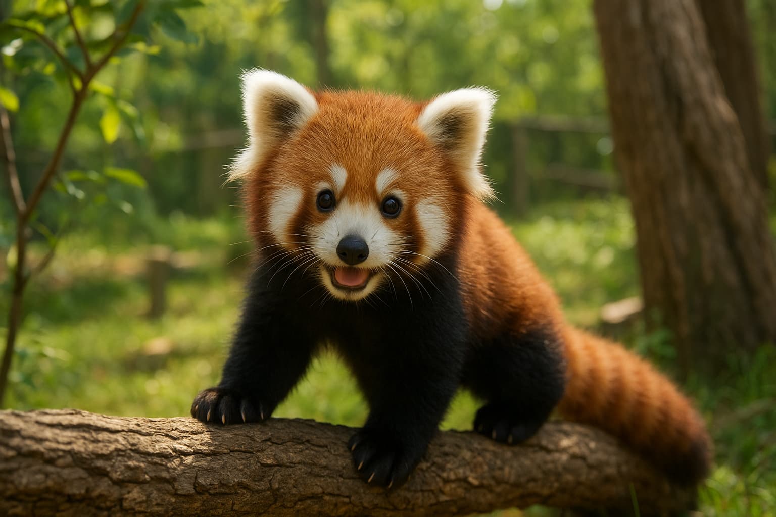 Cape May County Zoo Introduces Adorable New Red Panda