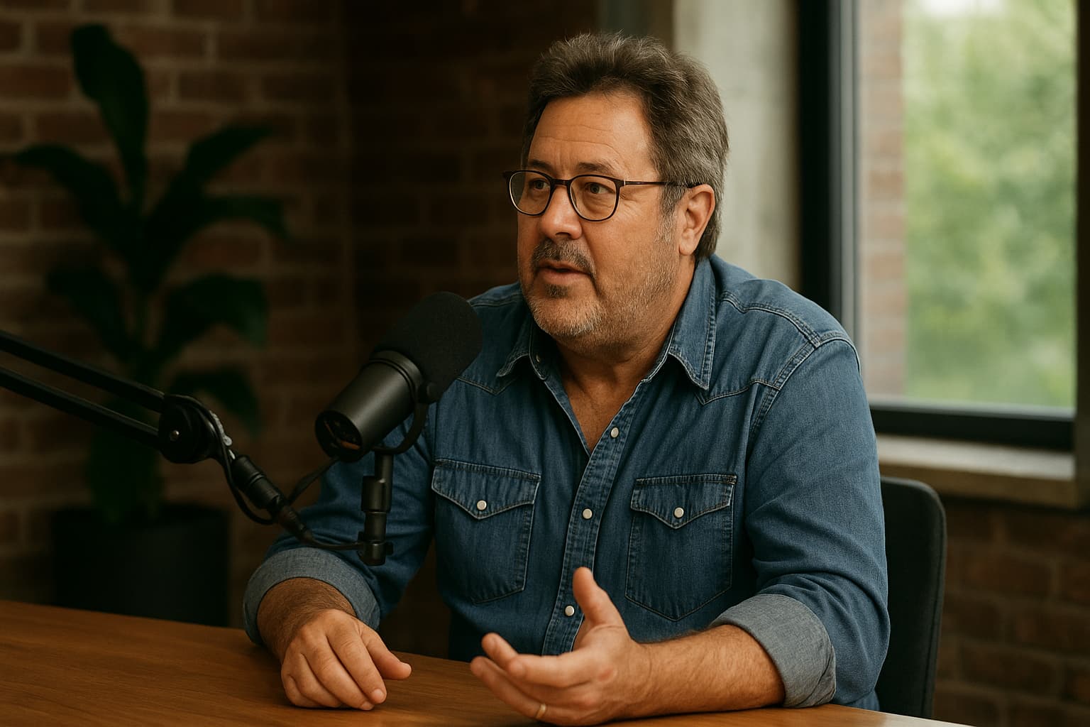 Country Star Vince Gill Shares Candid Views on Leadership