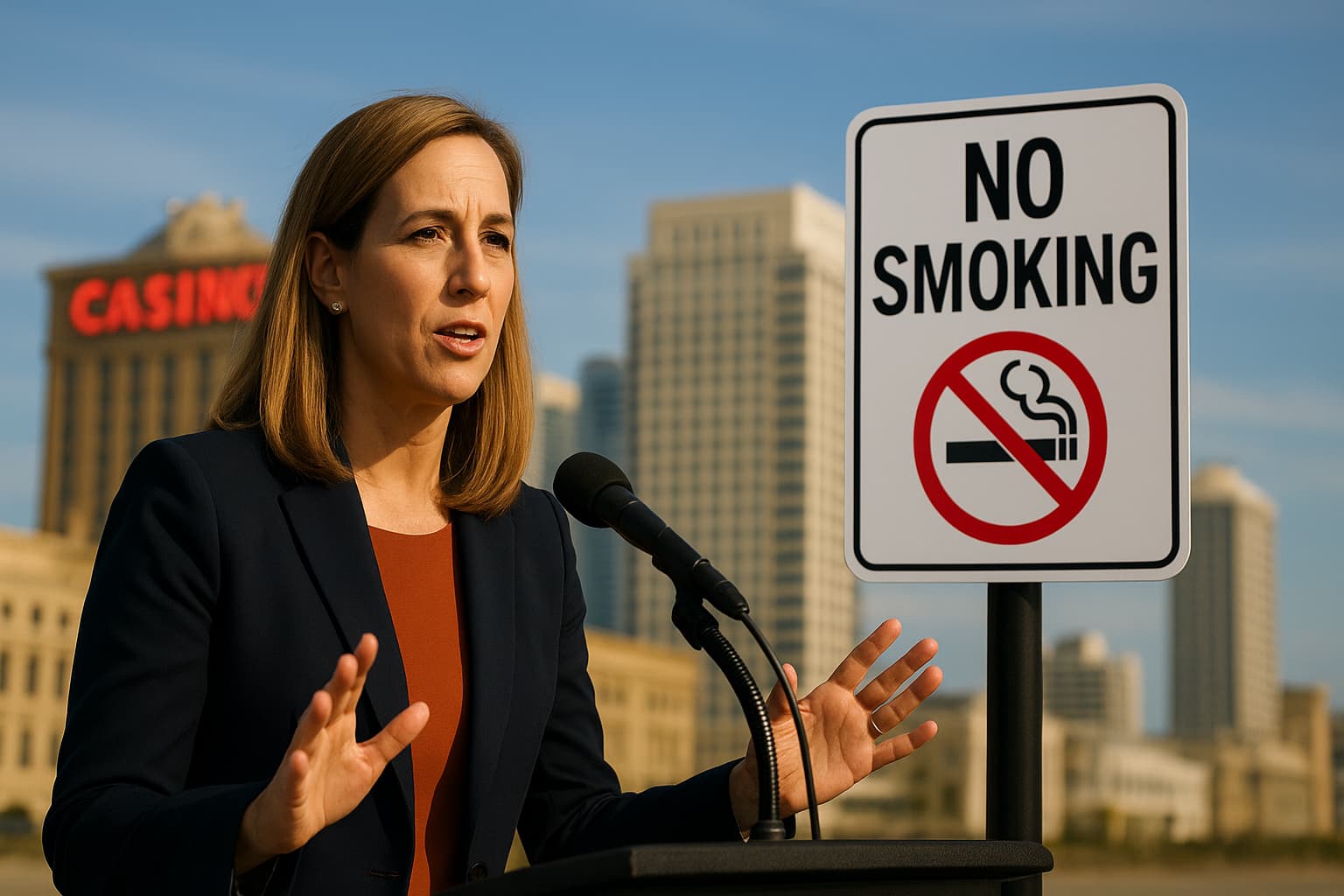Governor Calls for End to Casino Smoking Stalemate