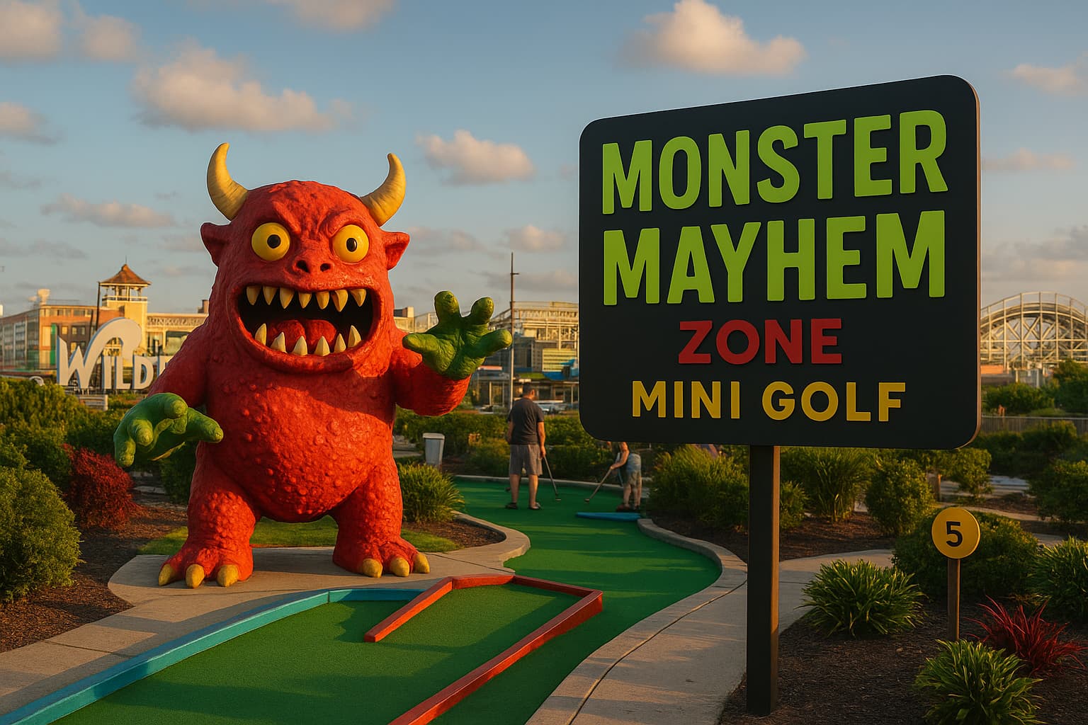 Wildwood's Monsters Mayhem Ranks Among Nation's Best Mini Golf