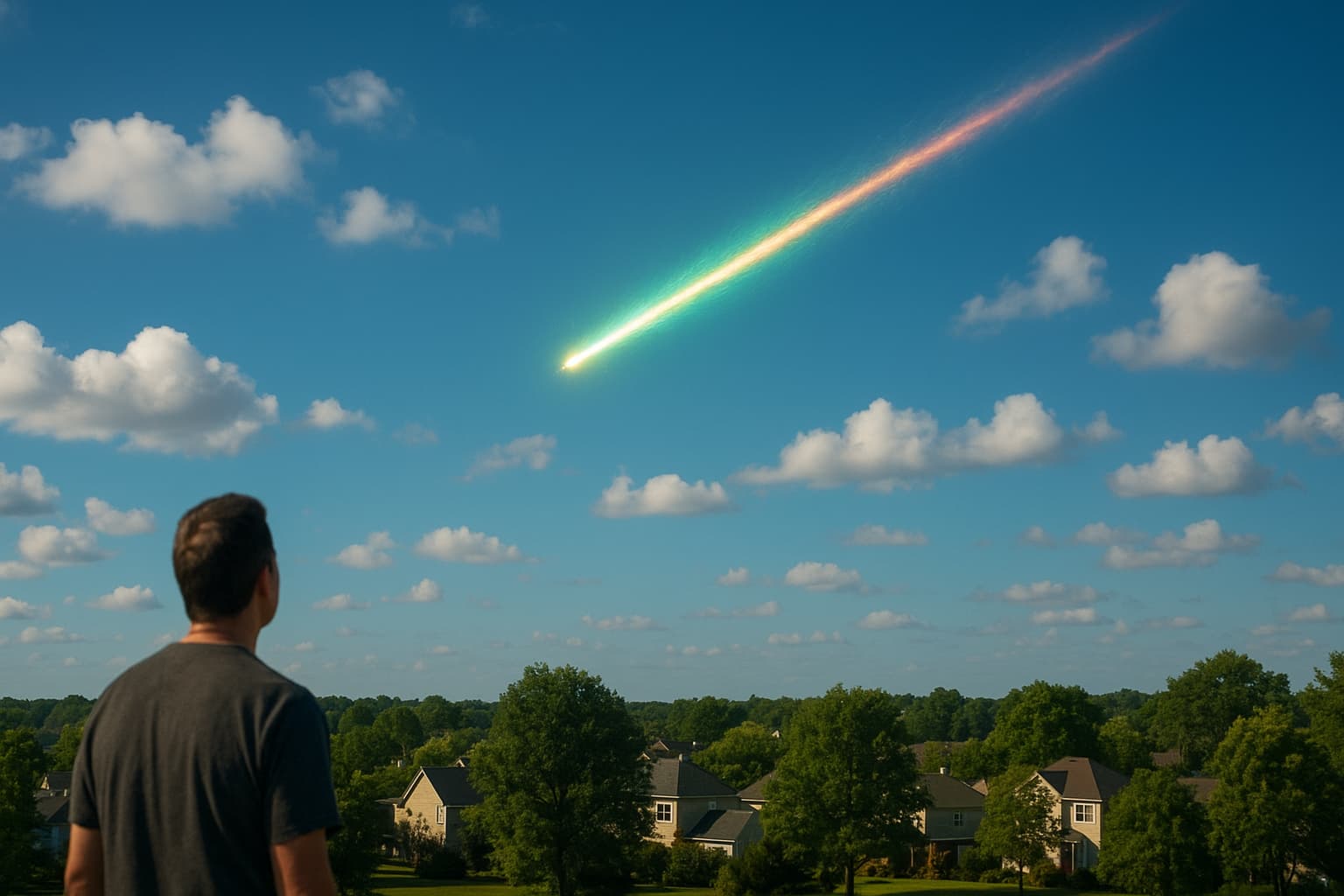 Rare Daytime Meteor Dazzles New Jersey Skies