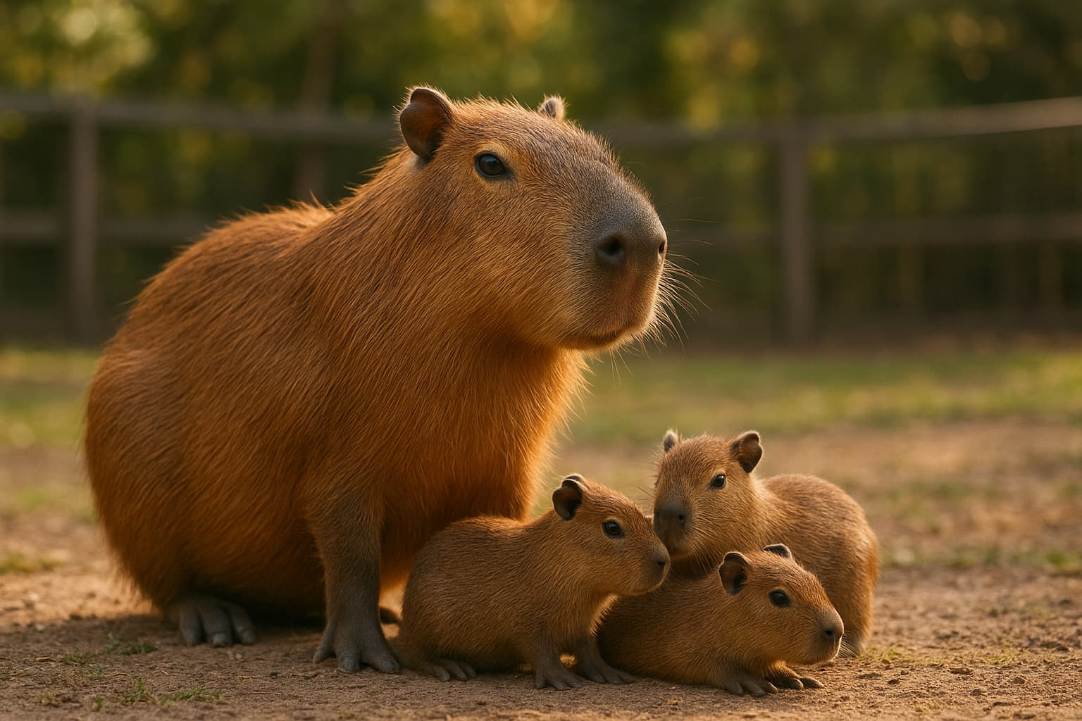 Capybara Baby Boom Continues at County Zoo