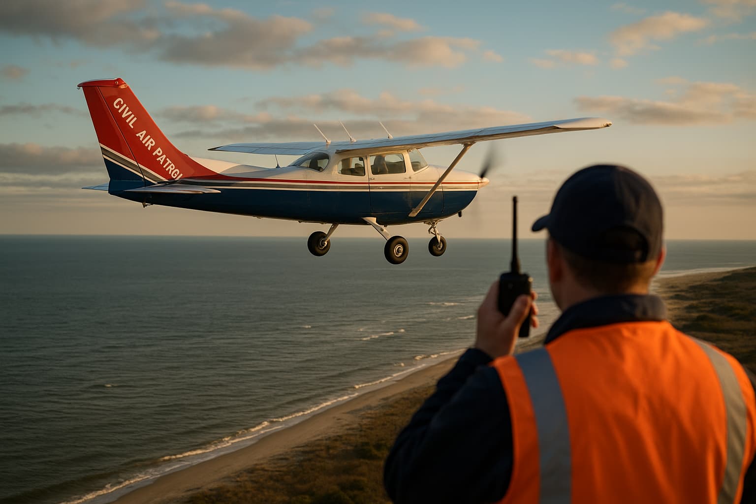 Civil Air Patrol Tracks Distress Signal to Ocean View