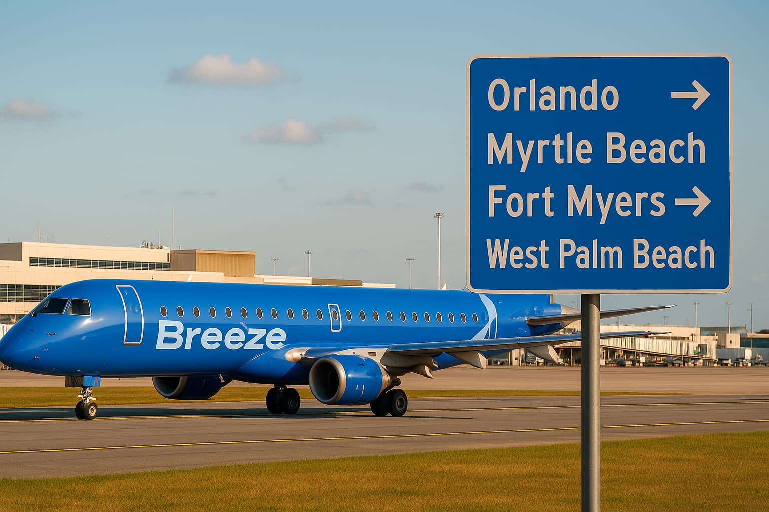 Breeze Airways Fills Spirit Gap with New Florida Routes