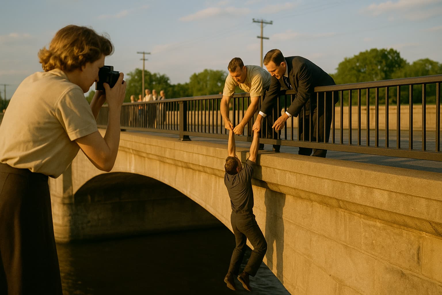 Historic Rescue Photo Won First Female Pulitzer Prize