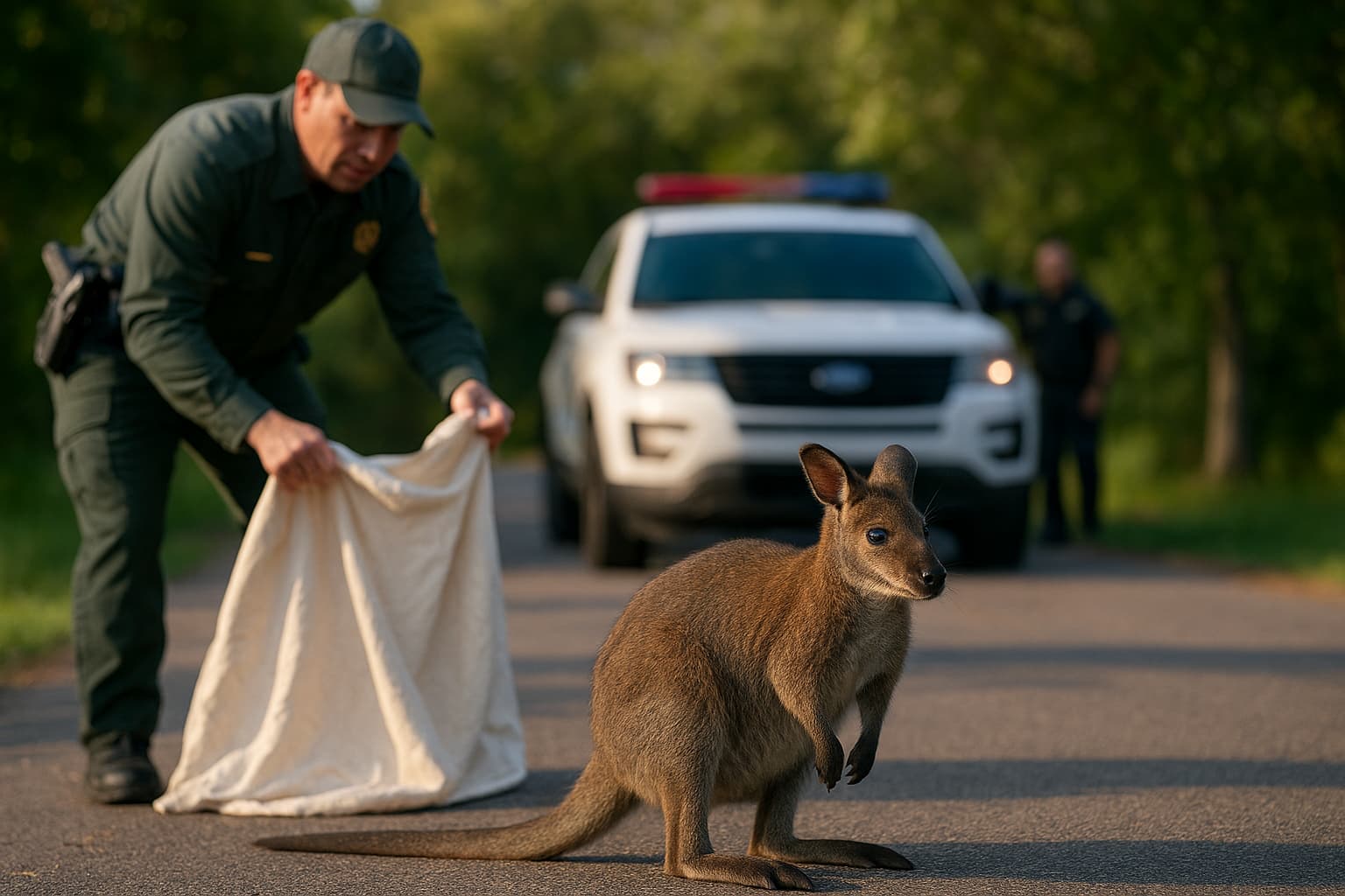 Wallaby Safely Captured After Zoo Escape in Cape May