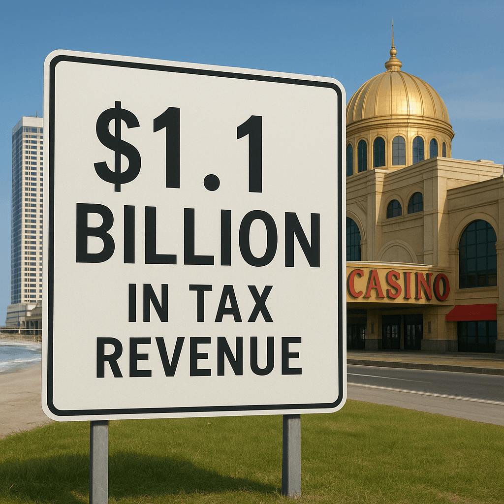 Atlantic City Casinos Generate $1.1B in Taxes