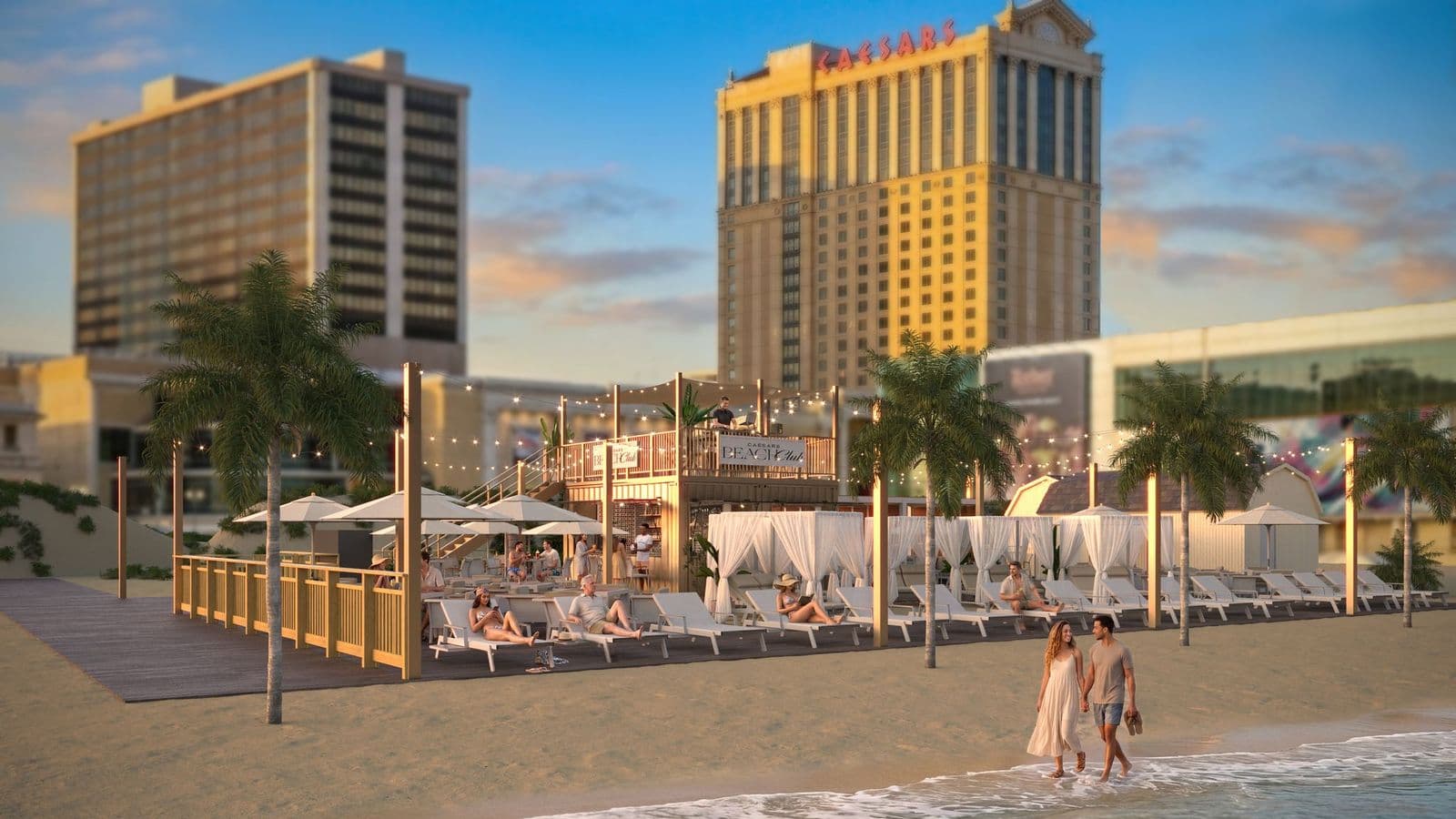 Caesars Beach Club Opening This Summer in Atlantic City