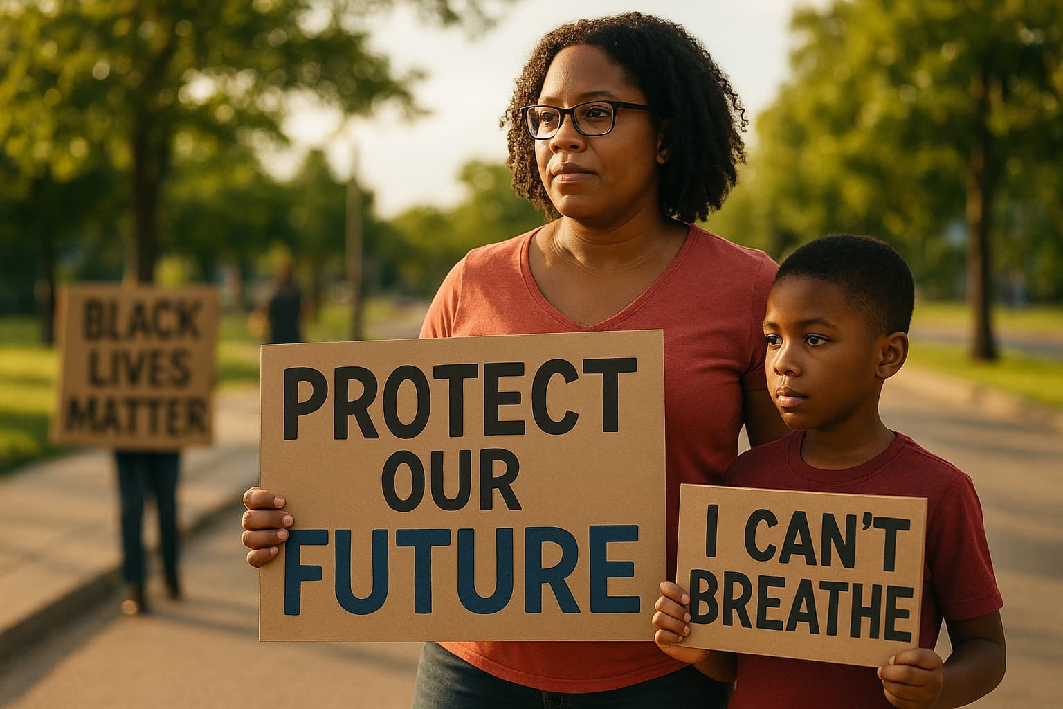 Minneapolis Mother and Son Share Protest Legacy