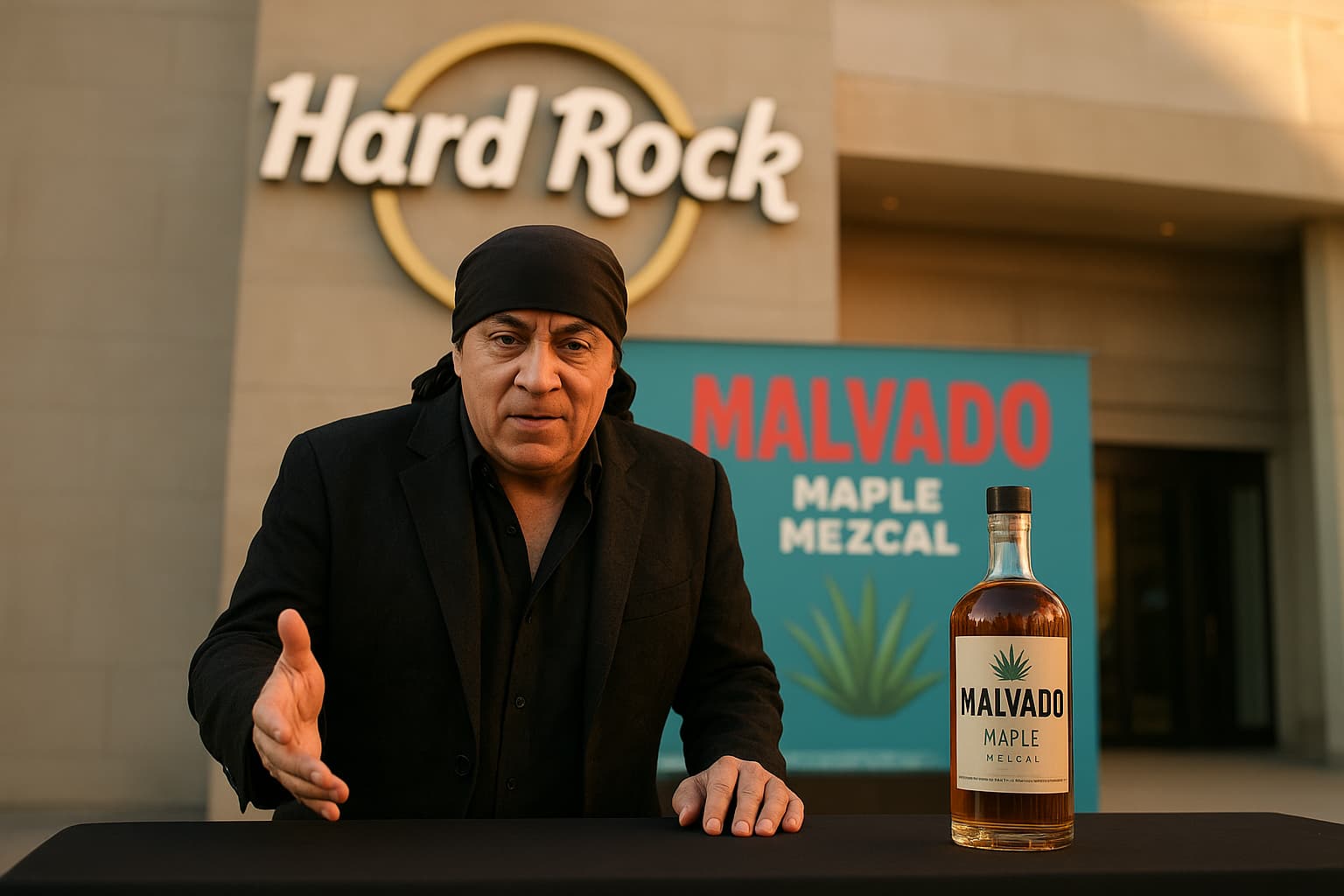 Little Steven Celebrates Mezcal Launch at Hard Rock