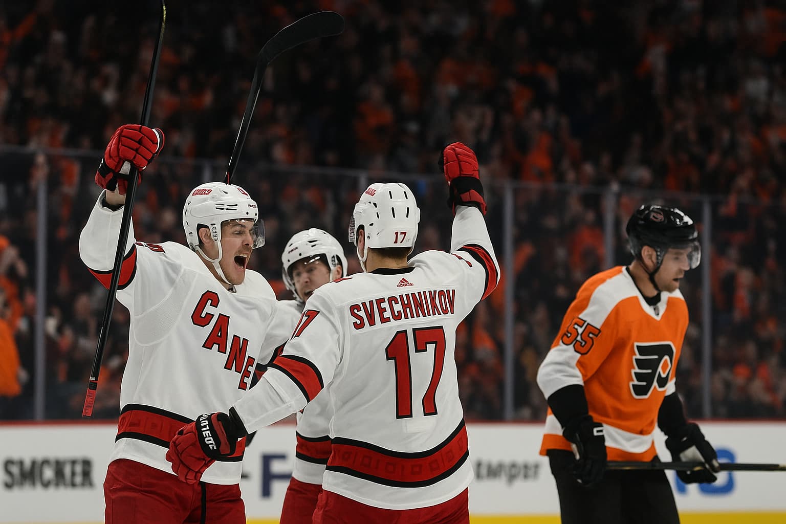 Hurricanes Achieve Perfect 8-0 Playoff Start with Sweep
