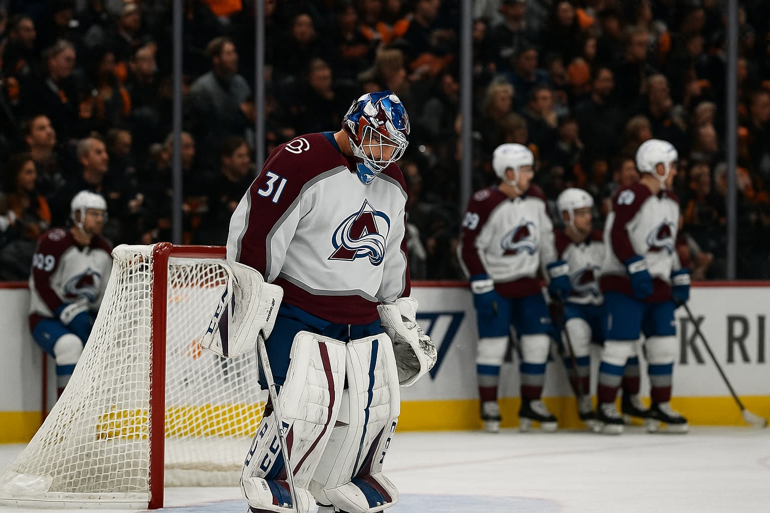 Avalanche Face Goaltending Crisis After Playoff Loss