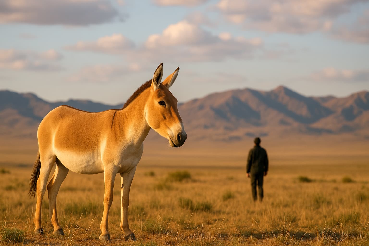 Wild Ass Returns to Mongolia After 65 Years