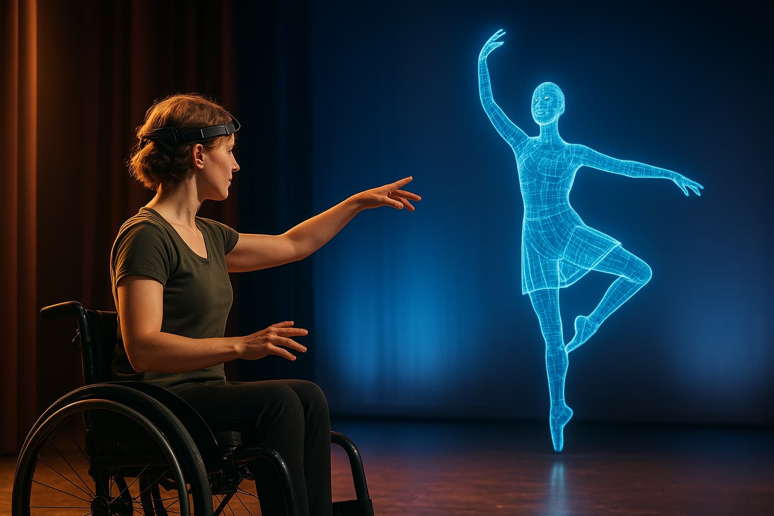 Dancer with ALS Returns to Stage Through Brain-Controlled Avatar