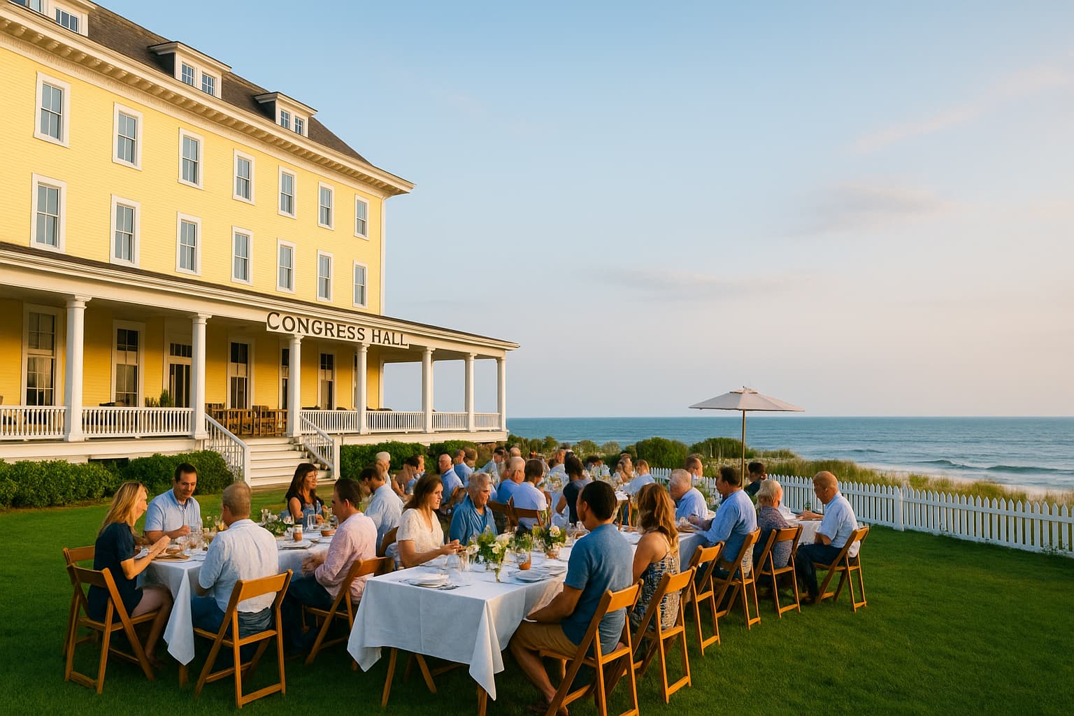 Congress Hall Unveils Oceanfront Veranda Dinner Series